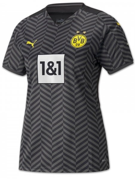 Camisa feminina II Borussia Dortmund 2021 2022 Puma oficial